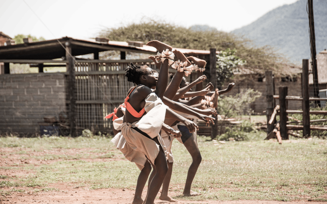 Dancers in Mbombela Mpumalanga